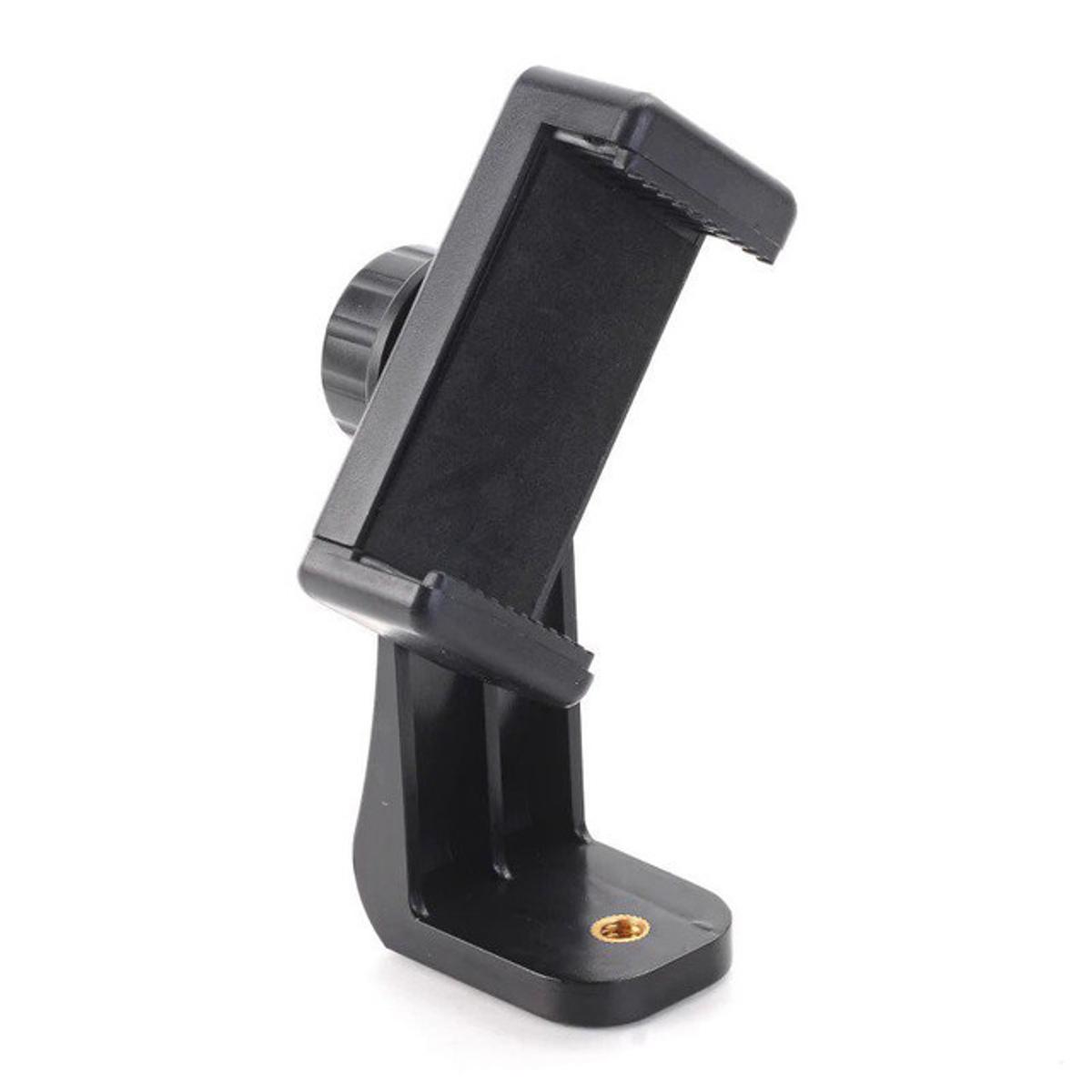 Picture of Tripod Mount Adapter Cell Phone Clipper Holder Vertical 360 Tripod Stand for iPhone for camera