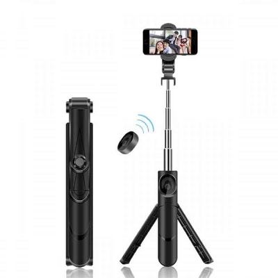 Picture of Locust Monopod Portable Pocket Selfie Stick - Black