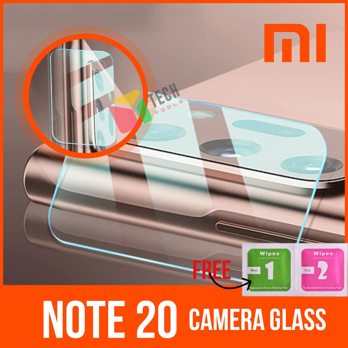 Picture of for Xiaomi Mi Note 20 Camera Lens Glass Protector - Transparent