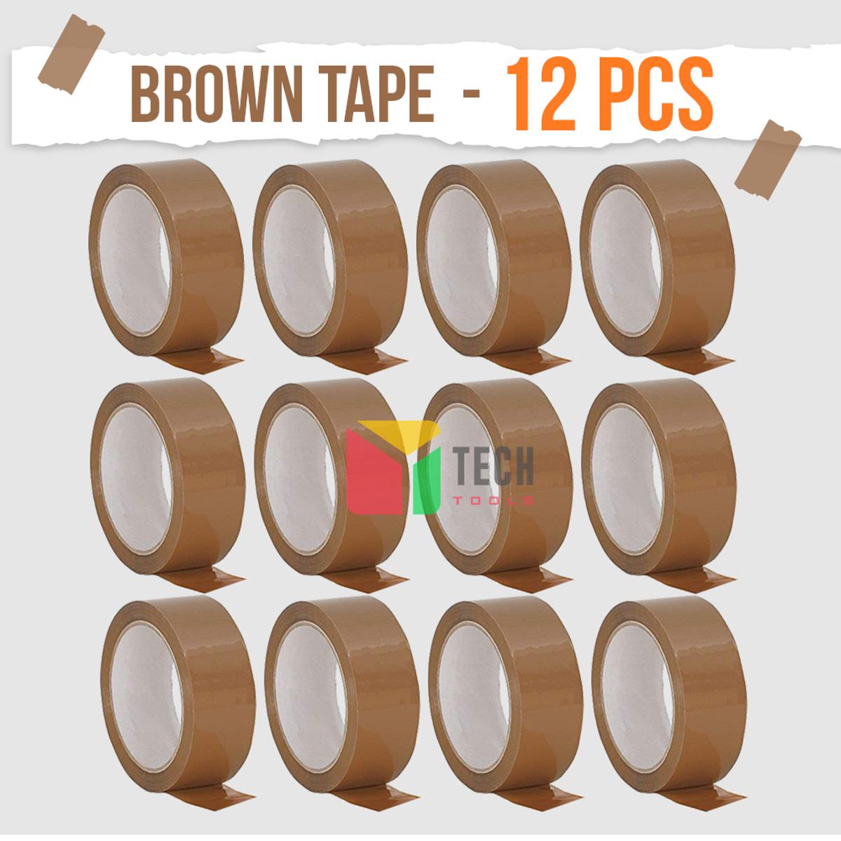 Picture of Packaging Tape, Brown- 2 inch (12 Pcs)