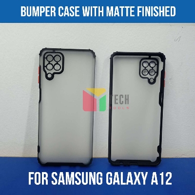 Picture of Shockproof Bumper Case Phone Cover For Samung Galaxy M21 Compatible  Drop Protection Against Full Impact, - Phone Back Cover