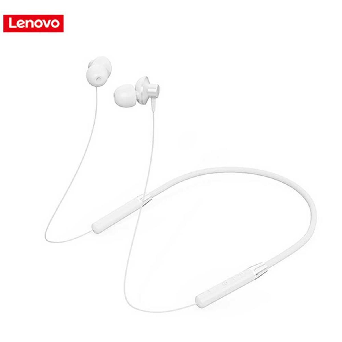 Picture of Lenovo HE05 Neckband Bluetooth Headset-White