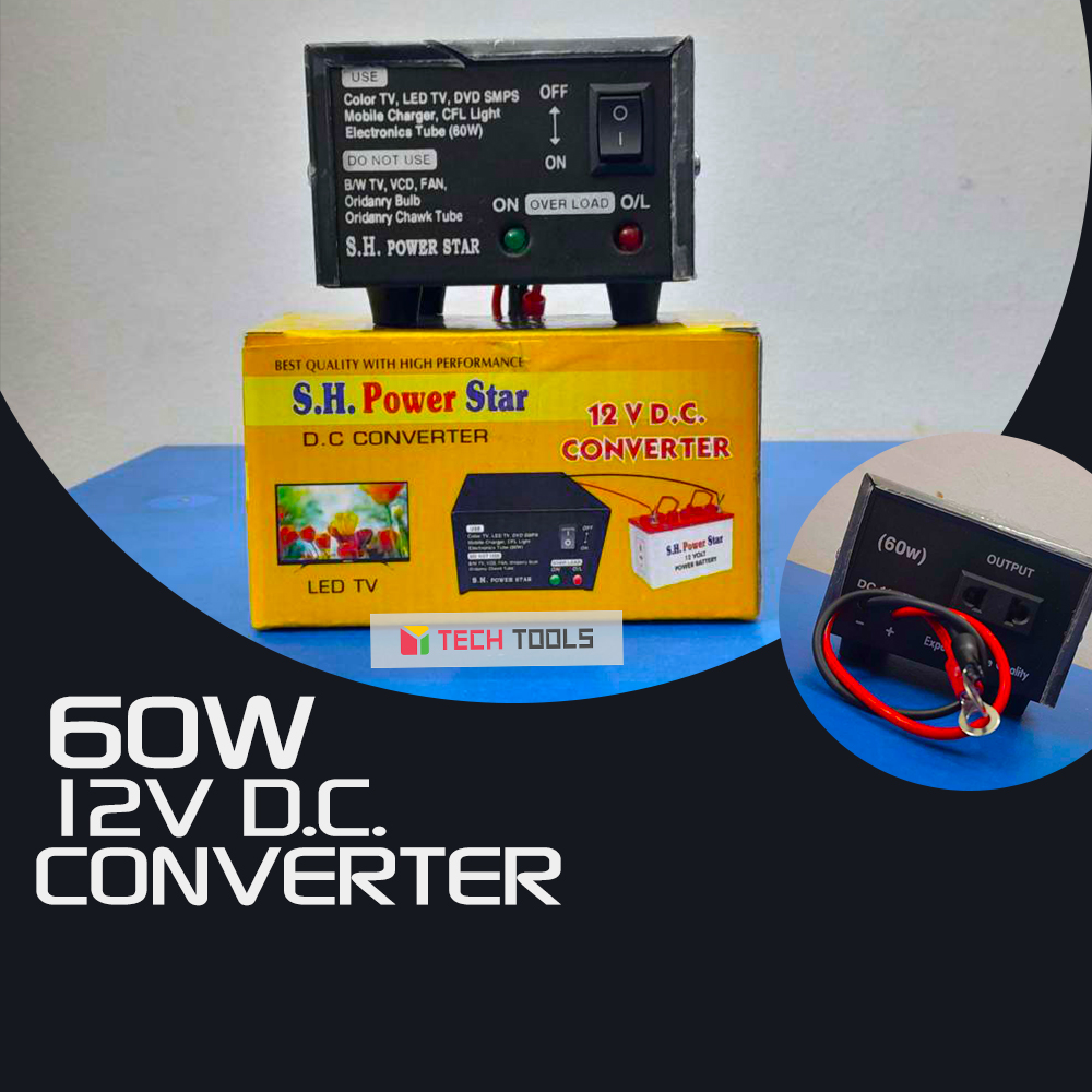 Picture of DC 12V to AC 220V CONVERTER 60 Watt