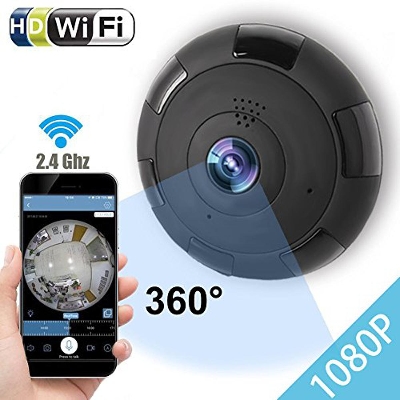 Picture of Wifi IP Fish Eye Camera 360 Degree Panoramic VR 2 mega pixcel