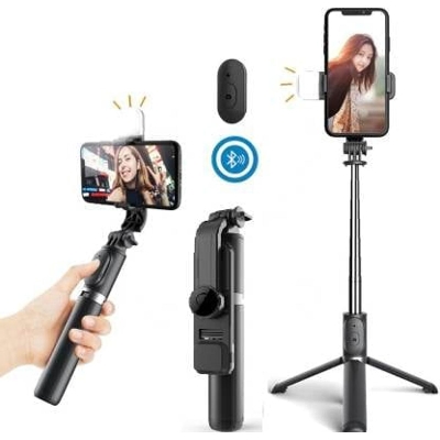 Picture of Q07 Selfie Stick Tripod with LED Fill Light
