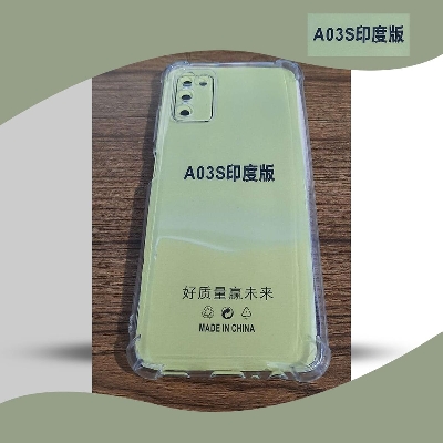 Picture of For Samsung A03s soft transparent Air-Bag TPU back case