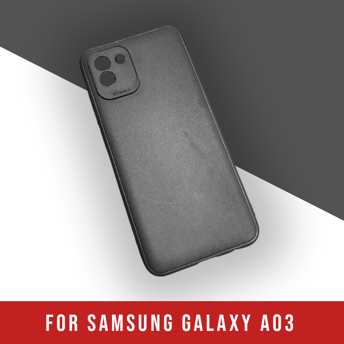 Picture of For Samsung Galaxy A03 Soft Air-Bag Black TPU back case