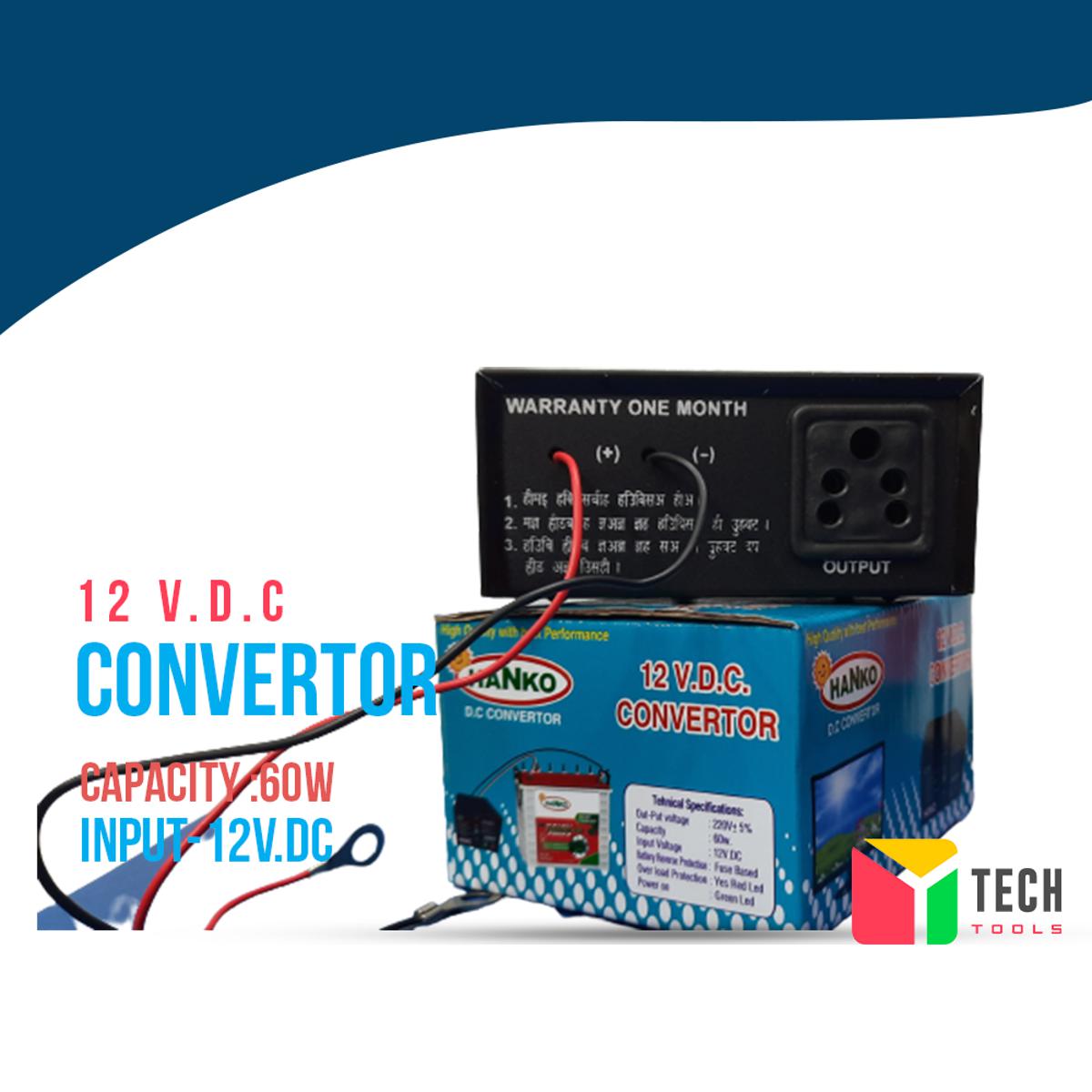 Picture of Hanko dc 12v থেকে ac 220v কনভার্টার 60 ওয়াট - battery 12v