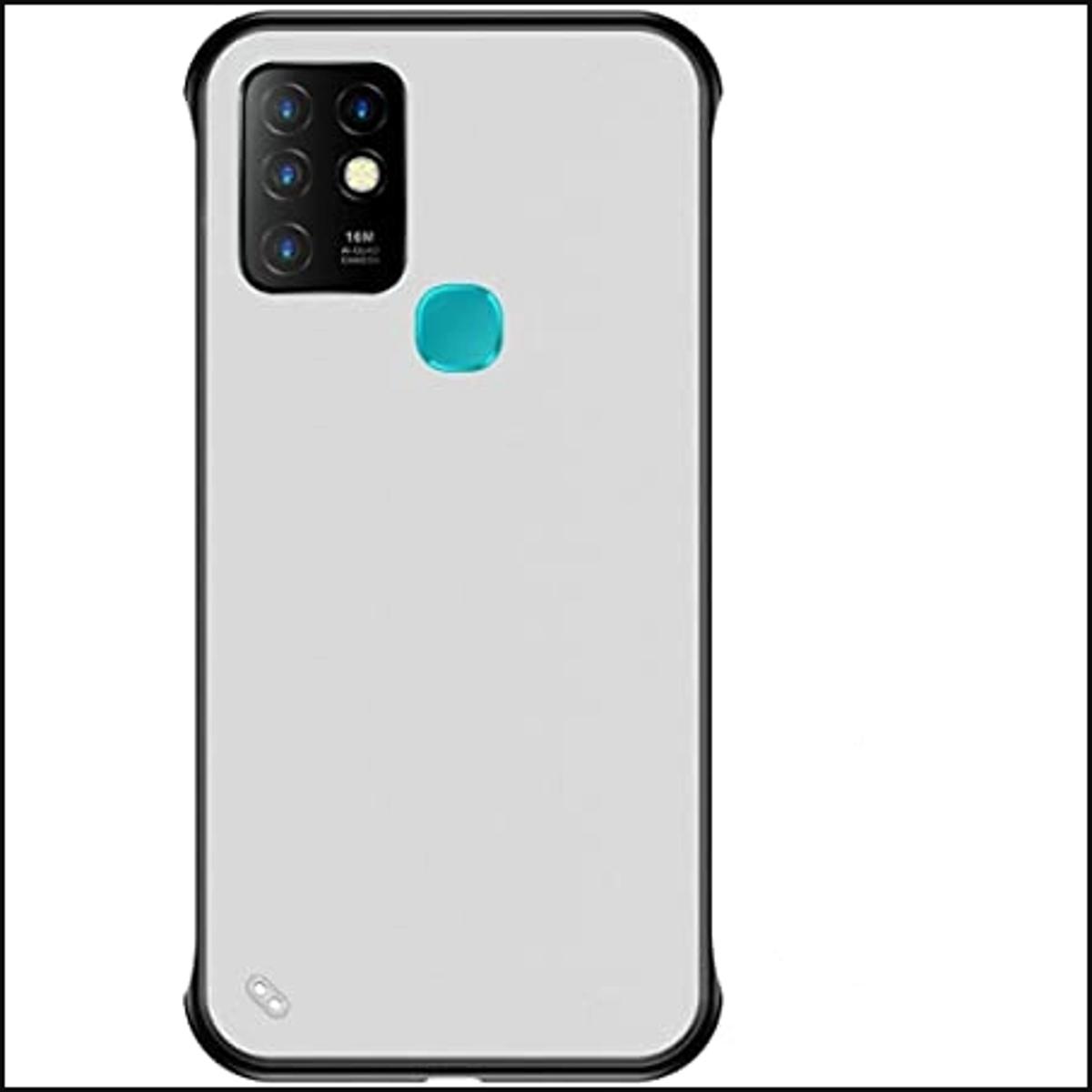 Picture of Frameless Case For Infinix Hot 10 Matte Transparent Back Cover