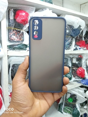 Picture of choice Protective Sleek Vivo Y20/Y20i/y12s Back Cover Case Soft TPU Rubberised Matte Cover Complete Camera Protection
