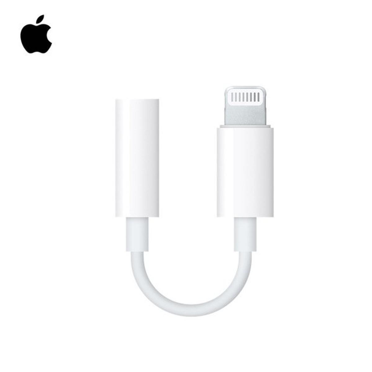 Picture of lightning to headphone jack adapter