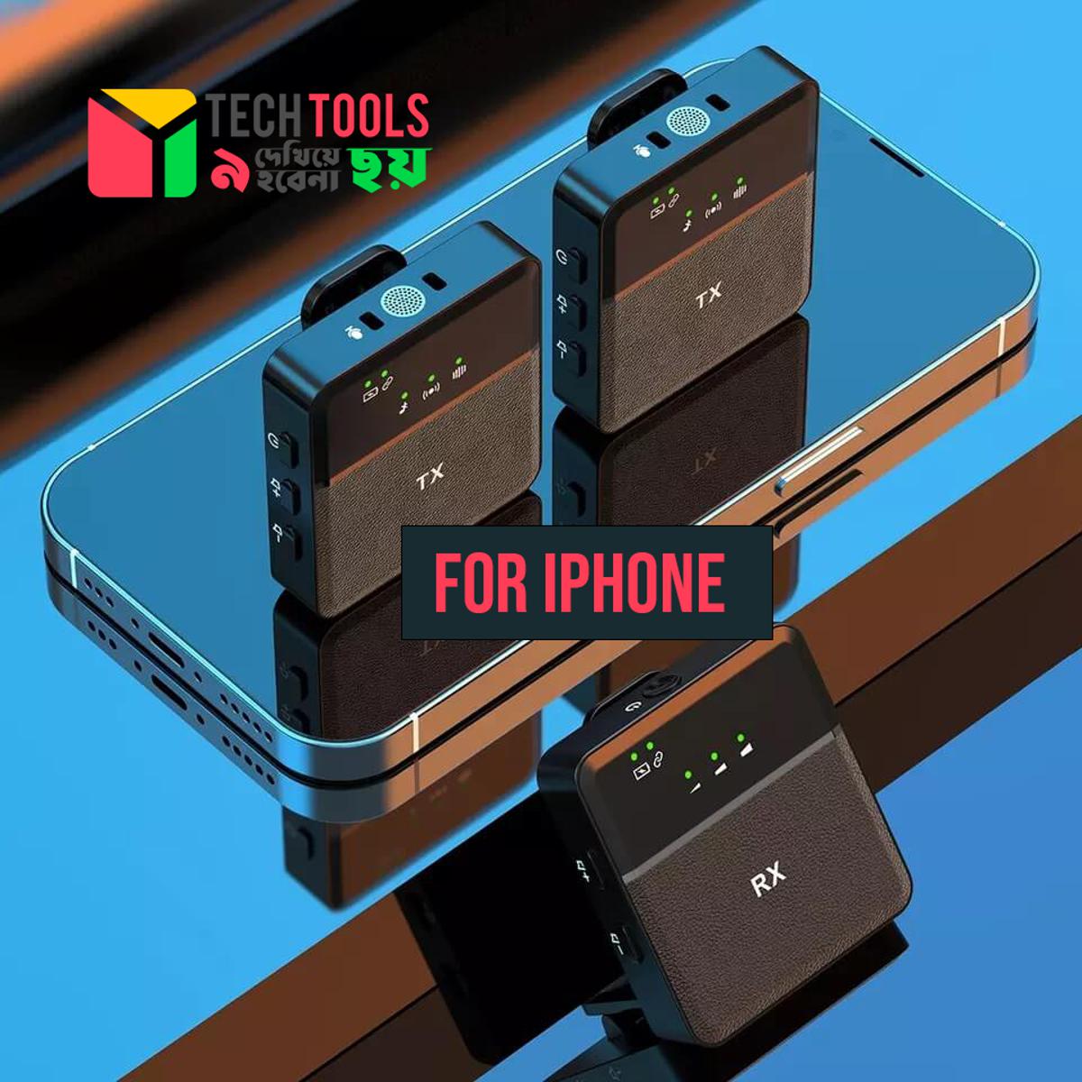 Picture of SX9 Mini Wireless Microphone For Lightining & 3.5 Interface