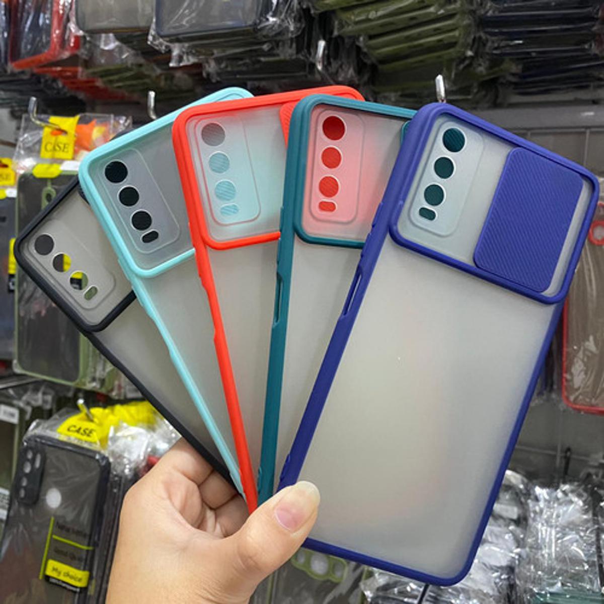Picture of For Vivo Y20 Y20S Y20i Y20SG Y12S Slide Case Protection Camera Matte