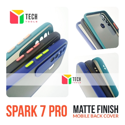 Picture of Back Cover for Spark 7 pro Full Camera Protection Matte Finish Cover,