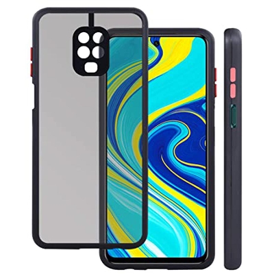 Picture of For Xiaomi Redmi Note 9 Pro / Note 9 Pro Max Matte Translucent Hard Camera Protection with Button Bumper Shockproof Frosted Back Matte Back Cases/Cover