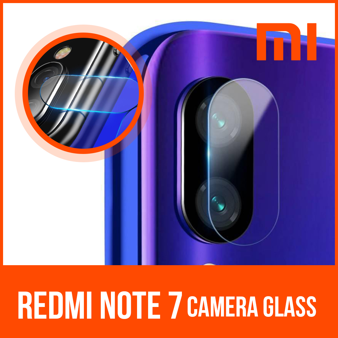 Picture of For Xioami Redmi Note 7 - Camera lens Protector