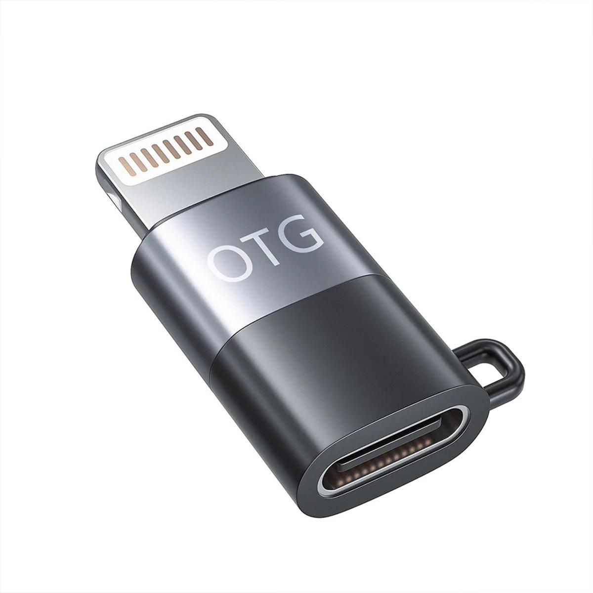 Picture of Lightning Male to Typec Female OTG Adapter