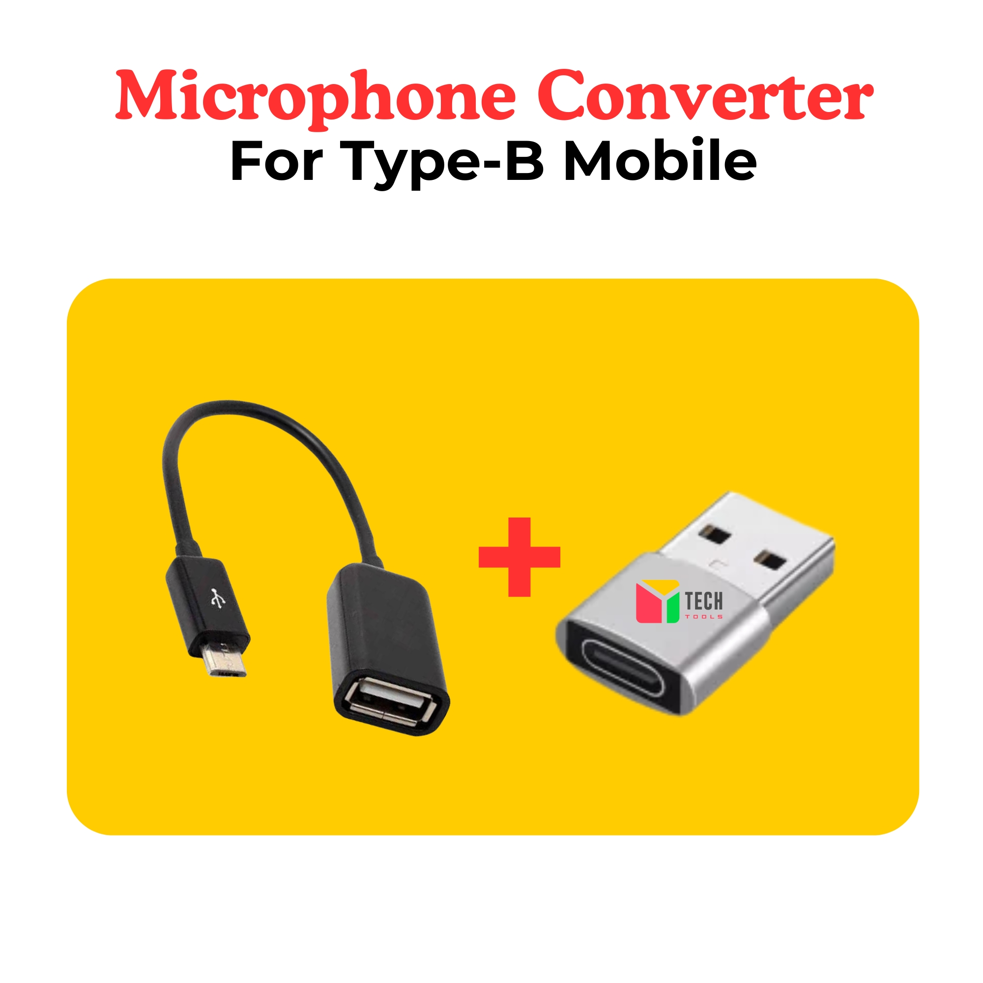 Picture of Microphone converter- for type-b mobile
