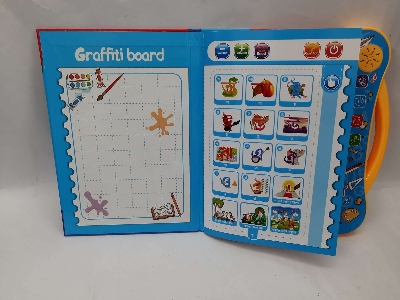 Picture of Intelligence baby Book for Kids, Interesting Preschool Learning Book Bangla Version with 3 pcs battery