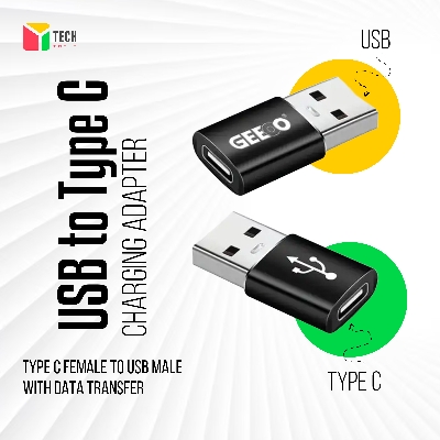 Picture of Geeoo AD-7 Charging Adapter USB A  to Type C