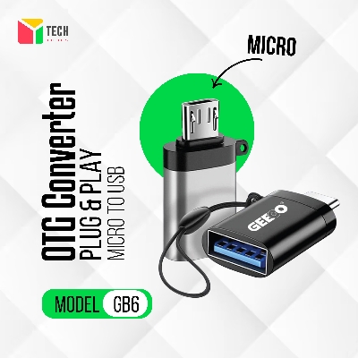 Picture of GEEOO GB-6 OTG Converter Plug & Play  Micro to USB