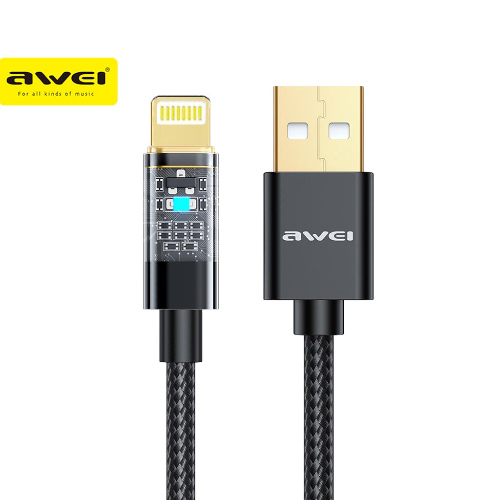 Picture of Awei CL-139L 100W USB to Lightning Cable Super Quick Charge Fast -Charging