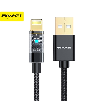 Picture of Awei CL-139L 100W USB to Lightning Cable Super Quick Charge Fast -Charging