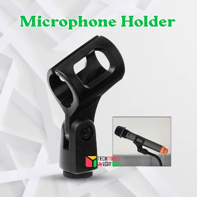 Picture of Microphone Flexible Stand Accessory Plastic Clamp Clip Holder Mount