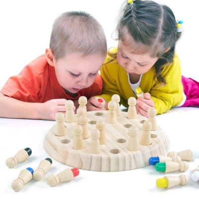 Picture of Memory Chess Game For Kids | Play & Fun (Multi Colour)