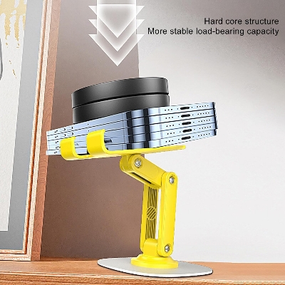 Picture of ABS folding universal metal holder adjustable tablet stand foldable mobile phone desktop holder