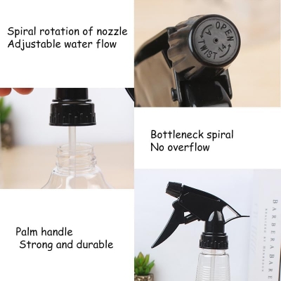 Picture of Multipurpose Professional Empty Spray Bottle for Home, garden and Salon Use for Spraying Water on Face and Hair Dressing- 500ML