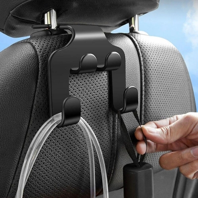 Picture of Car Seat Back Hook Bag Storage Headrest Hanger Phone Holder Bracket