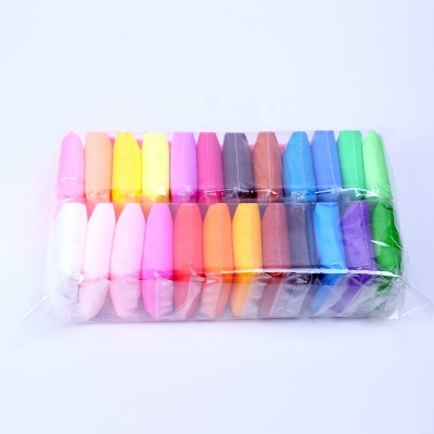 Picture of 12 Colors Soft Super Light Clay Modeling Air Dry Clay For DIY Handmade Toys | Size Small | 2 pcs pack