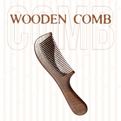 Picture of Wooden Comb Hair Brush