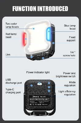 Picture of Jmary FM-328R Video Fill Multifuctional LED Flashlights