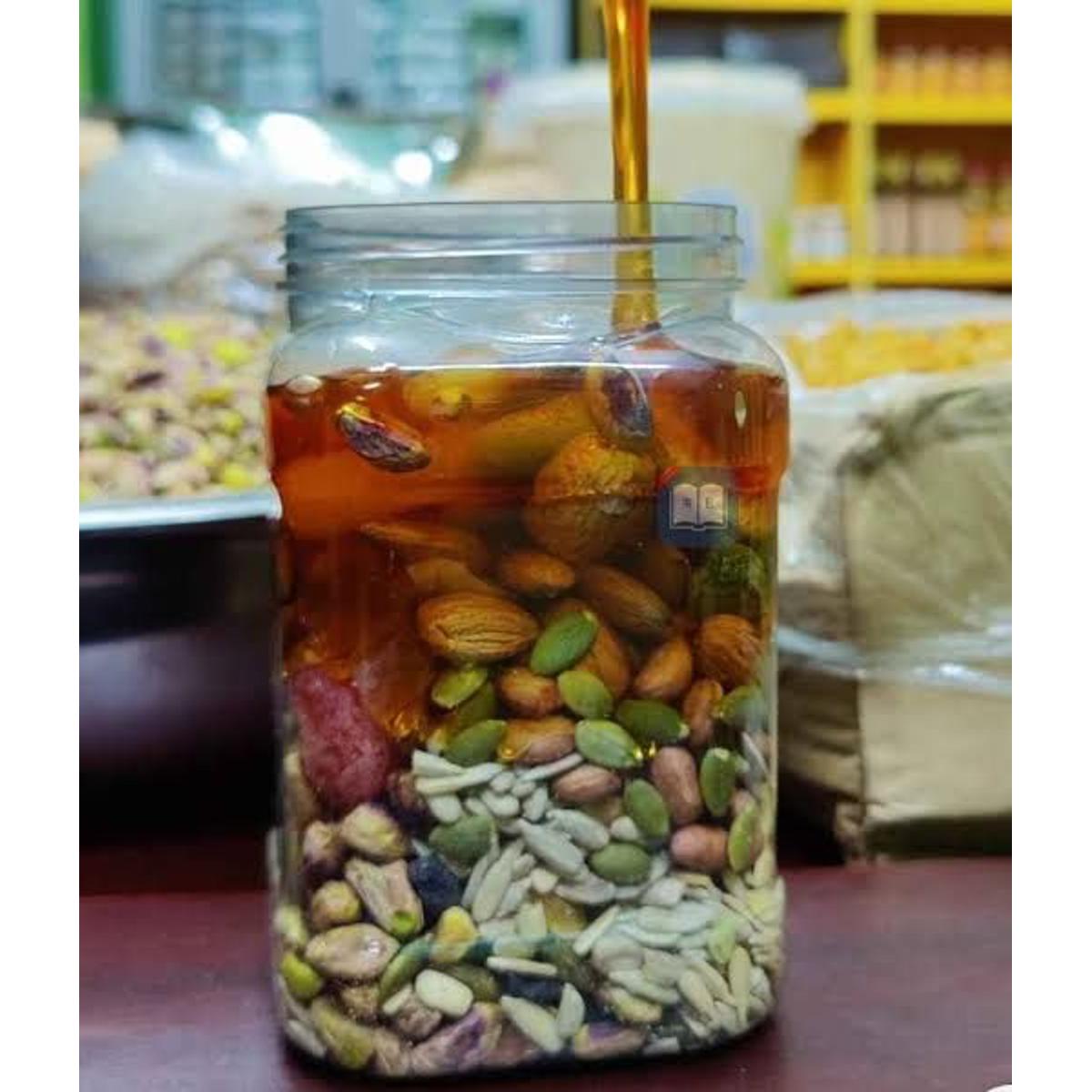 Picture of Mixed Fruits and modhu Badam 1kg Picture of Mixed Fruits and modhu Badam 1kg