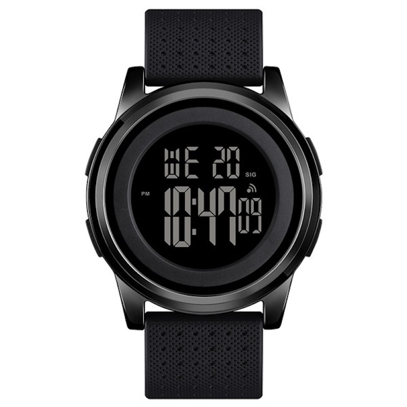 Picture of Skmei 1502 Silver Black Digital Wrist Watch for Men