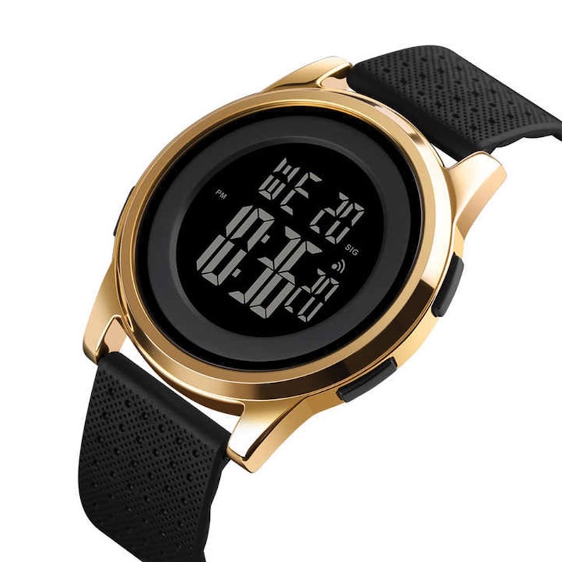 Picture of Skmei 1502 Gold & Black Men’s Wrist Watch