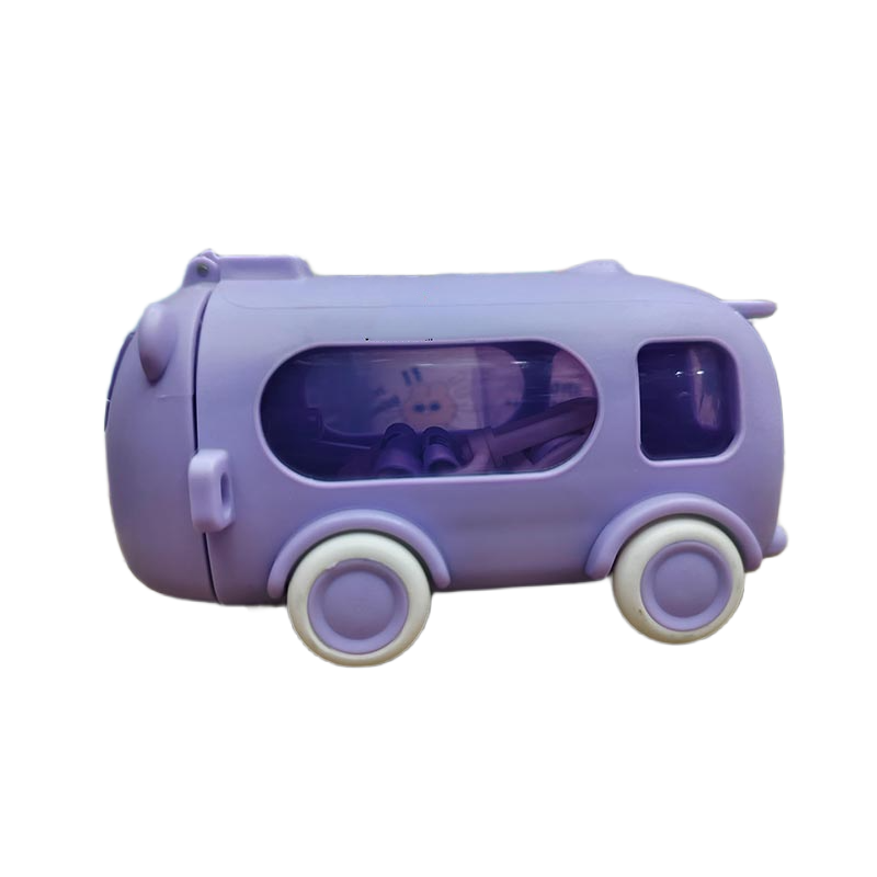 Picture of Cute Water Bottle with Cartoon Car Water Bottles