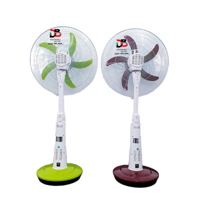 Picture of Defender (5998HRB) 18 inch AC/DC Rechargeable Full stand fan, Double Battery (6v-4.5Ah) with Remote - 2PC