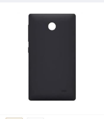 Picture of For Nokia X Back Shell / Casing / Cashing / Back Panel / Battery Cover with Button