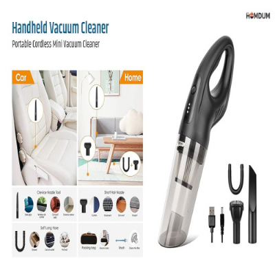 Picture of Homdum 65 Watts Handheld Vacuum Cleaner Portable Cordless Mini Vacuum Cleaner (Black) 12V - 14V car Lighter Socket Jack Picture of Homdum 65 Watts Handheld Vacuum Cleaner Portable Cordless Mini Vacuum Cleaner (Black) 12V - 14V car Lighter Socket Jack
