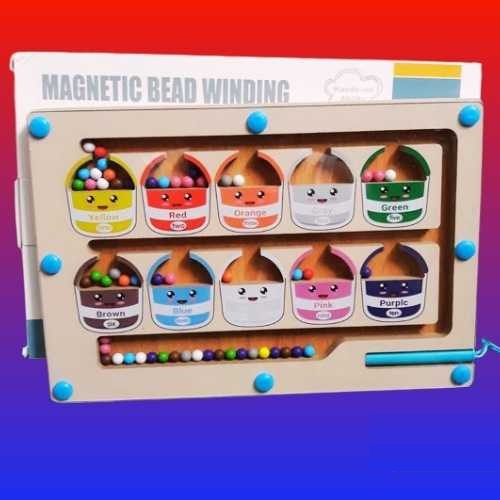 Picture of Wooden Montessori Magnetic Color Sorting Games