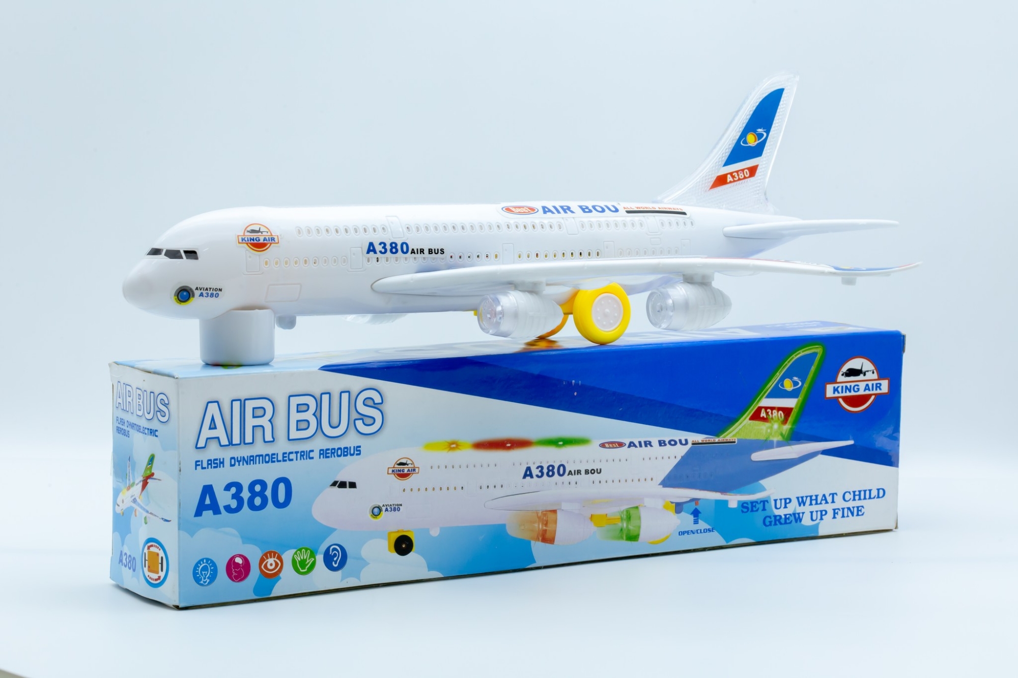Picture of Mini Airbus A380 Toy Series Electric Passenger plane ,Kids item