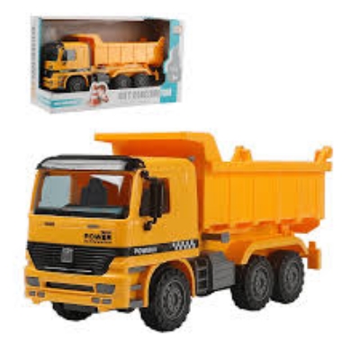 Picture of truck, kids toy hard plastic