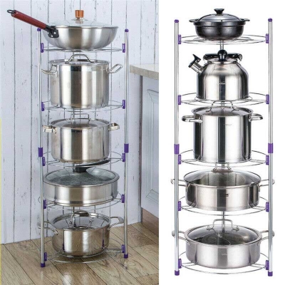 Picture of Super Pot Stand 5 Layer Kitchen Pot Organizer