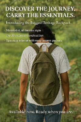 Picture of Japanese Versatile Backpack - Olive