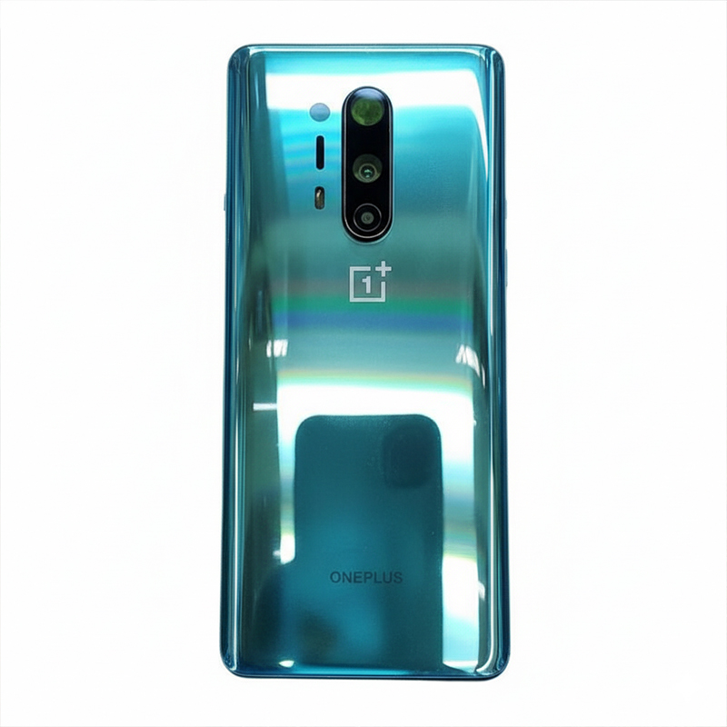 Picture of Original For OnePlus 8 Pro Battery Cover Door Back Housing Rear Case For OnePlus 8 Pro Battery Door Replacement Parts+Camera Lens