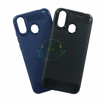 Picture of সিম্ফনি z12 কার্বন ফ্যাশন টেক্সচার্ড tpu প্রতিরক্ষামূলক সফট ব্যাক শেল কেসের জন্য-ফোন ব্যাক কভার (Back Case Cover For Smartphone)