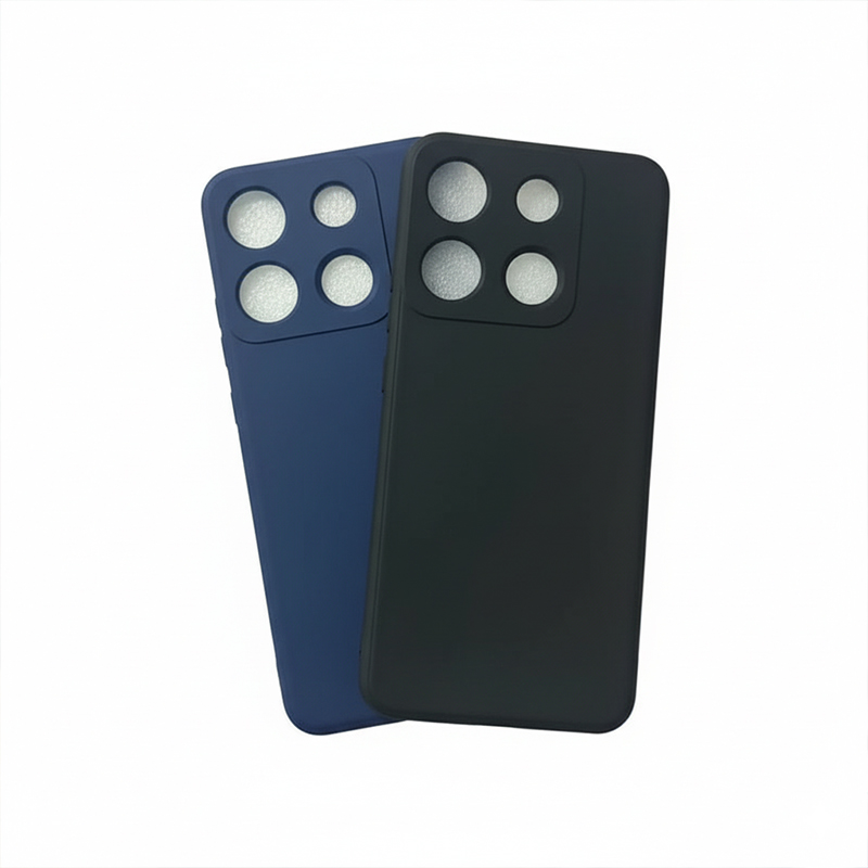 Picture of For Infinix Smart 7 / Infinix Smart 7 HD / Infinix Smart 7 PLUS Heavy Strong Liquid Silicone Soft Gel Rubber Shockproof Cover For Infinix Smart 7 Phone Case